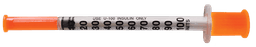 1.0ml (100 units) syringe